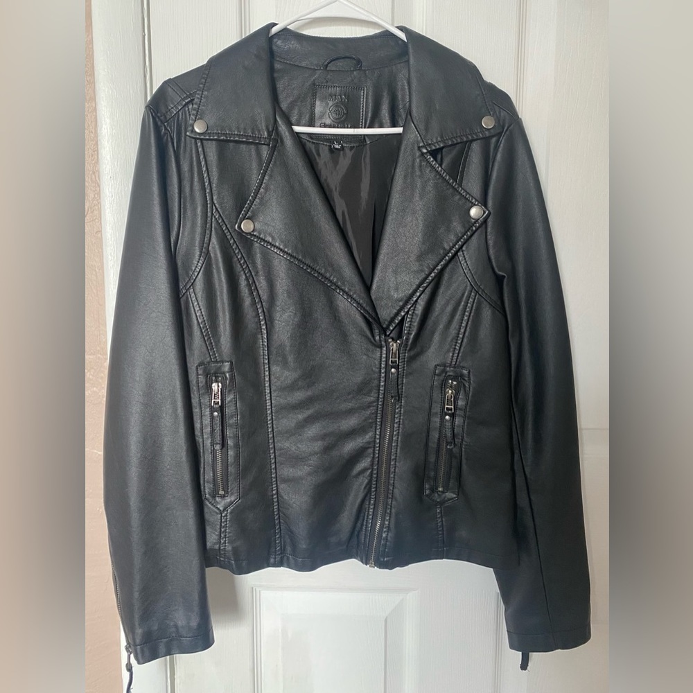 Max Studio faux leather jacket